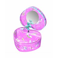 Alltoys Jewellery Box Heart Unicorns - Music Box