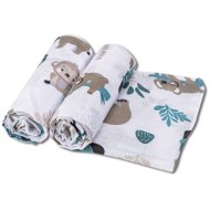 Bomimi Tetra Premium 140 g/m2 mobile zoo, 2 pcs - Children's Bath Towel