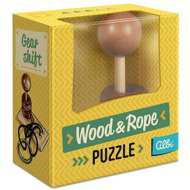 Wood & Rope puzzle - Gear shift - Brain Teaser