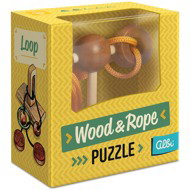 Wood & Rope puzzle - Loop - Brain Teaser
