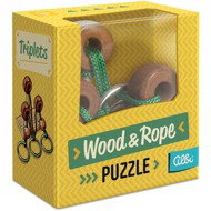 Wood & Rope puzzle - Triplets - Brain Teaser