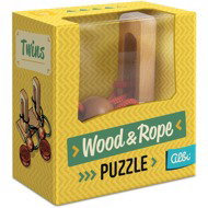 Wood & Rope puzzle - Twins - Brain Teaser