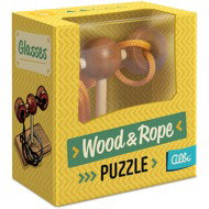 Wood & Rope puzzle - Glasses - Brain Teaser