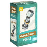 Screw and Nut puzzle - Industrial - Brain Teaser