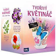Painted pot with growing paper - Creative Kit