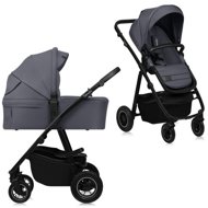 Lionelo Amber Plus 2in1 Grey Graphite - Baby Buggy