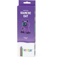 Hey Clay Hairy Animals Siamese Cat - Modelling Clay