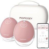 Momcozy M9 Hands-Free Red Double Packs - Breast Pump