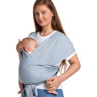 Momcozy Wrap Carrier Grey - Baby carrier wrap