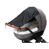 Fillikid Sun visor black - Pram Sun Shade