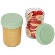 BADABULLE Glass bowls with lids - Food Container Set
