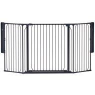 BabyDan Universal Space Barrier Carl Wide Black - Child Restraint