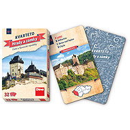 Dino Hrady a zámky kvarteto - Card Game