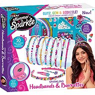 Mac Toys Cra-Z-Art Diy Haarbänder und Haarnadeln - Set mit Haaraccessoires für Kinder