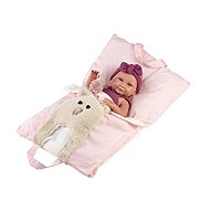 Llorens 73812 New Born baby girl - realistic baby with all-vinyl body - 40 cm - Doll