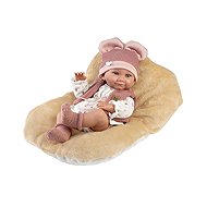 Llorens 73816 New Born baby girl - realistic baby with all-vinyl body - 40 cm - Doll