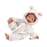 Llorens 63312 Little Baby - realistic baby with soft fabric body - 32 cm - Doll