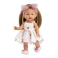 Llorens 28038 Valeria - realistic doll with all-vinyl body - 28 cm - Doll