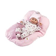 Llorens 74132 New Born - realistic baby with sounds and soft fabric body - 42 cm - Doll
