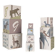 Zopa Stacking Cardboard Cubes - Stacking Pyramid