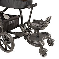 Trille Bror with seat black - Pram Stepper