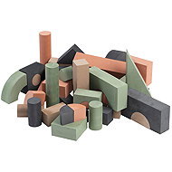 BabyTrold Foam cubes anthracite - Kids’ Building Blocks