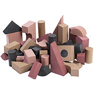 BabyTrold Foam cubes dusty rose - Kids’ Building Blocks