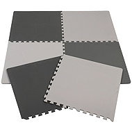 BabyTrold Big Mat dark grey/light grey - Foam Puzzle