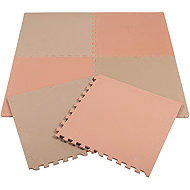 BabyTrold Big Mat sand/rose - Foam Puzzle