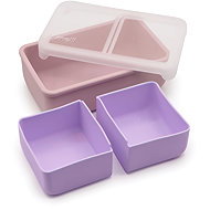 Melii Bento snack box pink/purple - Lunch Box