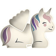 Melii Divided plate with suction cup Luxe Unicorn - Children's Plate
