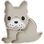 Melii Divided plate with suction cup Luxe Bulldog - Children's Plate