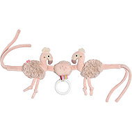 Baby Fehn Flamingo Chain Pink - Pushchair Toy