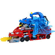 Hot Wheels City Ultimate dragon tractor, 2 English trucks - Hot Wheels