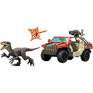 Jurassic World Super car with driver and dinosaur - Toy Car