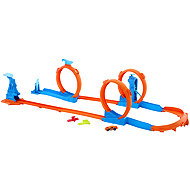 Hot Wheels Track Creator Triple Loop Track and English Track - Hot Wheels