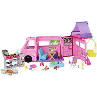 Barbie Dream Caravan, tent, swing, grill and accessories - Toy Doll Car