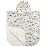 Lässig Beach Poncho lion powder blue - Children's Bath Towel