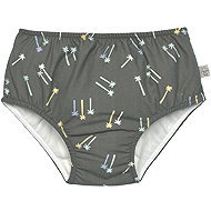 Lässig Swim Diaper palms deep olive 07-12 months - Kids’ Swimwear