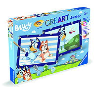 Ravensburger 255733 CreArt Bluey: Dog Fun - Painting by Numbers