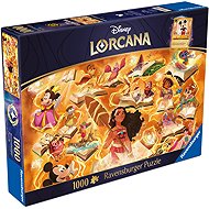 Ravensburger 120016212 Disney Lorcana - Glimmers of the Realm: Amber - Jigsaw Puzzle