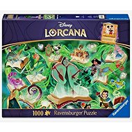 Ravensburger 120016236 Disney Lorcana - Glimmers of the Realm: Emerald - Jigsaw Puzzle