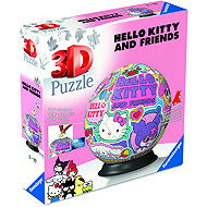 Ravensburger 116300 Puzzle-Ball Hello Kitty - 3D Puzzle