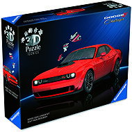 Ravensburger 120080367 Iconics: Dodge Challenger R/T Scat Pack Widebody - 3D Puzzle
