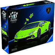 Ravensburger 120080374 Iconics: Lamborghini Huracán Evo green - 3D Puzzle