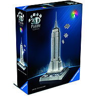 Ravensburger 120080268 Iconics: Empire State Building (Night Edition) - 3D Puzzle