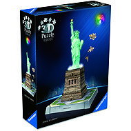 Ravensburger 120080275 Iconics: Statue of Liberty (Night Edition) - 3D Puzzle