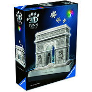 Ravensburger 120080299 Iconics: Arc de Triomphe (Night Edition) - 3D Puzzle