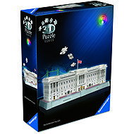 Ravensburger 120080312 Iconics: Buckingham Palace (Night Edition) - 3D Puzzle