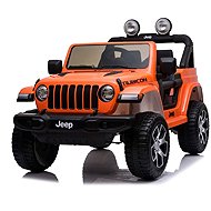 Jeep Wrangler Rubicon orange - Children's Electric Car